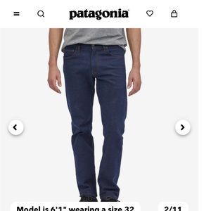 Patagonia Denim Jeans 34x32